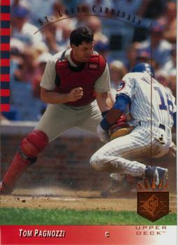 #77 Tom Pagnozzi - St. Louis Cardinals - 1993 SP Baseball