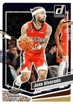 #77 Jose Alvarado - New Orleans Pelicans - 2023-24 Donruss Basketball