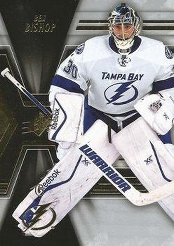 #77 Ben Bishop - Tampa Bay Lightning - 2014-15 SPx Hockey