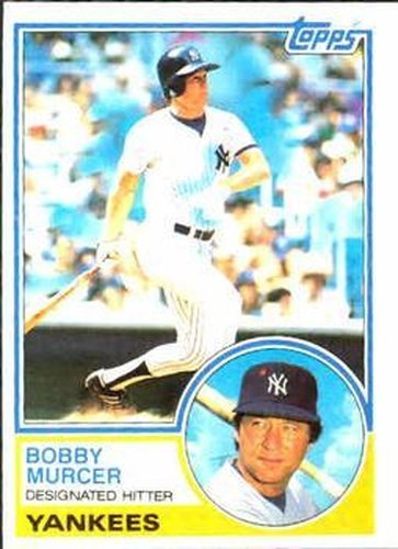 #782 Bobby Murcer - New York Yankees - 1983 Topps Baseball