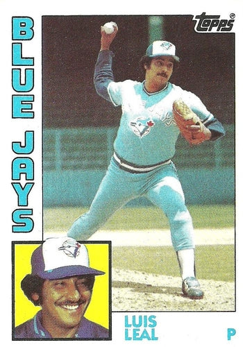 #783 Luis Leal - Toronto Blue Jays - 1984 Topps Baseball