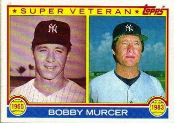 #783 Bobby Murcer - New York Yankees - 1983 Topps Baseball