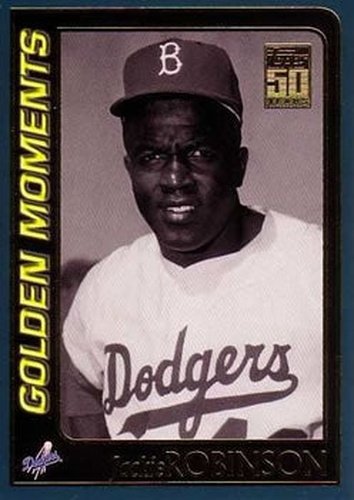 #783 Jackie Robinson - Brooklyn Dodgers - 2001 Topps Baseball
