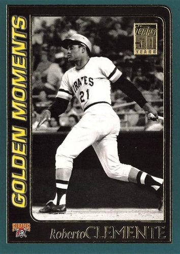 #784 Roberto Clemente - Pittsburgh Pirates - 2001 Topps Baseball