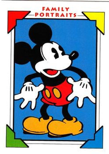 #106 Mickey's Bio: Outlook - 1991 Impel Disney