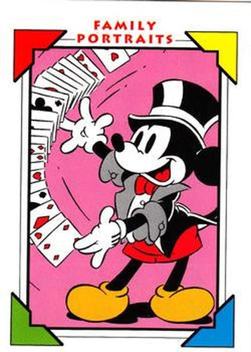 #110 Magician Mickey 1937 - 1991 Impel Disney