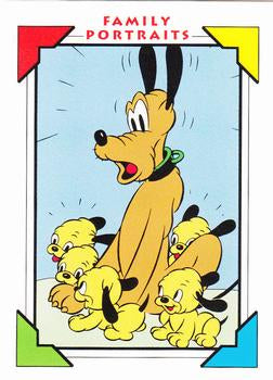 #117 Pluto's Quin-Puplets 1937 - 1991 Impel Disney