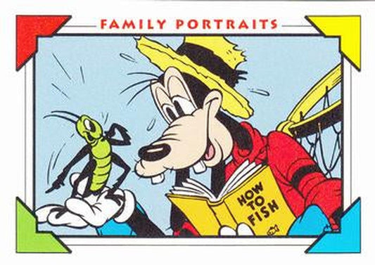 #129 Goofy and Wilbur 1939 - 1991 Impel Disney