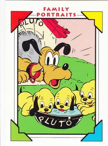 #140 Pluto's Quin-Puplets 1937 - 1991 Impel Disney