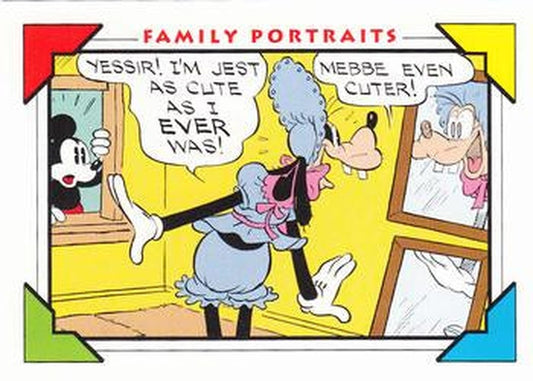 #163 Sunday Comic Strip 1937 : Goofy - 1991 Impel Disney