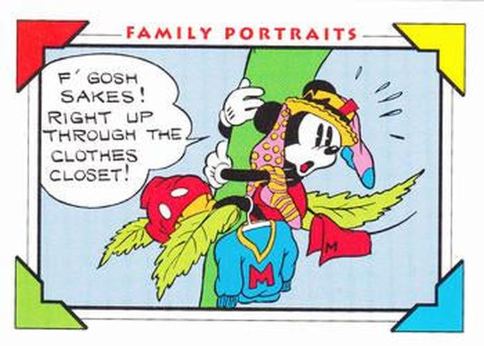 #167 Sunday Comic Strip 1936 : Mickey - 1991 Impel Disney