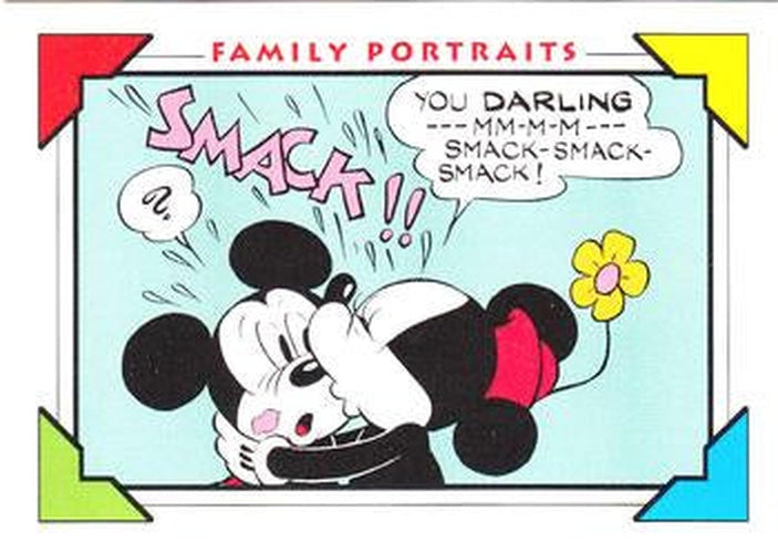 #169 Sunday Comic Strip 1939 : The Kiss - 1991 Impel Disney