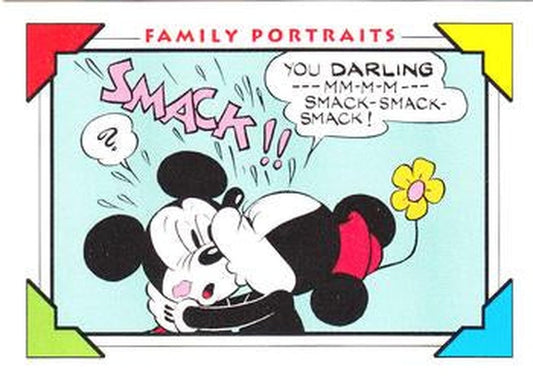 #169 Sunday Comic Strip 1939 : The Kiss - 1991 Impel Disney
