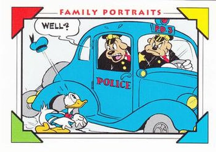 #171 Sunday Comic Strip 1940 : Police - 1991 Impel Disney