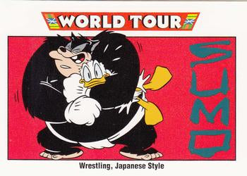 #174 Wrestling, Japanese Style - 1991 Impel Disney