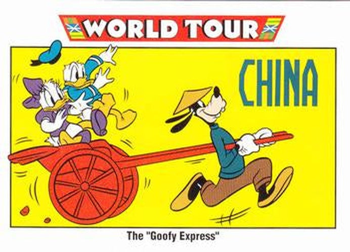 #177 The "Goofy Express" - 1991 Impel Disney