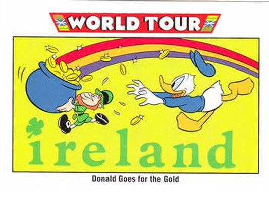 #180 Donald Goes for the Gold - 1991 Impel Disney