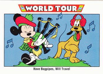 #187 Have Bagpipes, Will Travel - 1991 Impel Disney