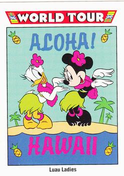 #191 Luau Ladies - 1991 Impel Disney