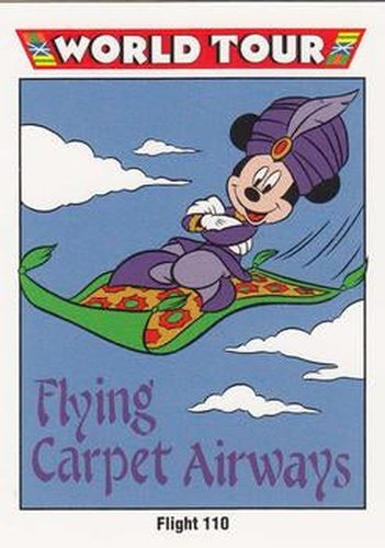 #198 Flight 110 - 1991 Impel Disney