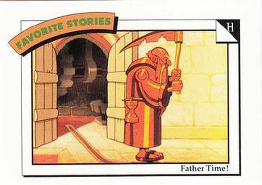 #20 H: Father Time! - 1991 Impel Disney