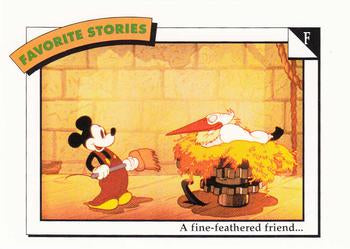 #24 F: A fine-feathered friend... - 1991 Impel Disney