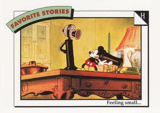 #29 H: Feeling small... - 1991 Impel Disney