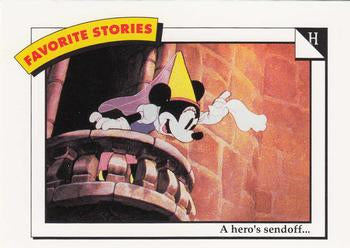 #2 H: A hero's sendoff... - 1991 Impel Disney