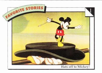 #30 I: Hats off to Mickey! - 1991 Impel Disney
