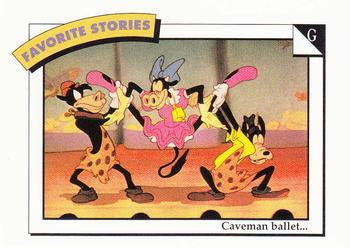 #37 G: Caveman ballet... - 1991 Impel Disney