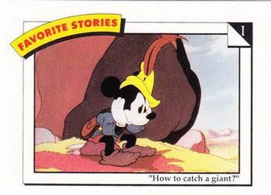 #3 I: "How to catch a giant?" - 1991 Impel Disney