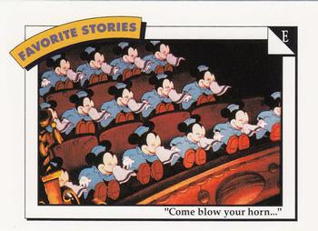 #41 E: "Come blow your horn..." - 1991 Impel Disney