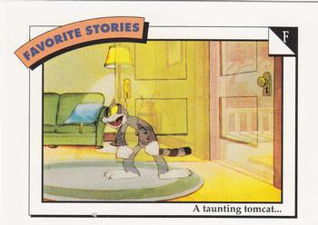 #51 F: A taunting tomcat... - 1991 Impel Disney