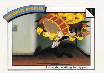 #57 I: A disaster waiting to happen... - 1991 Impel Disney