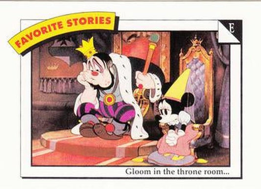 #5 E: Gloom in the throne room... - 1991 Impel Disney