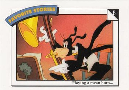 #62 B: Playing a mean horn... - 1991 Impel Disney