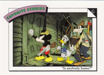#64 G: "Is anybody home?" - 1991 Impel Disney