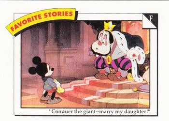#6 F: "Conquer the giant-marry my daughter!" - 1991 Impel Disney