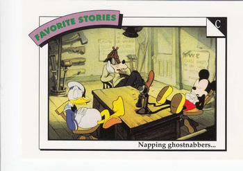 #72 C: Napping ghostnabbers... - 1991 Impel Disney