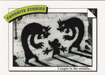 #73 G: Caught in the middle... - 1991 Impel Disney