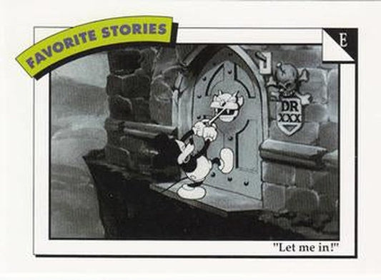 #77 E: "Let me in!" - 1991 Impel Disney