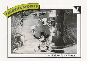 #78 F: A skeleton's welcome... - 1991 Impel Disney