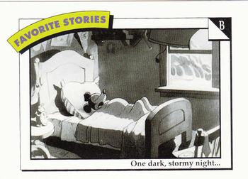 #80 B: One dark, stormy night... - 1991 Impel Disney