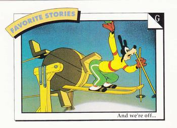 #91 G: And we're off... - 1991 Impel Disney