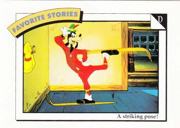 #94 D: A striking pose! - 1991 Impel Disney