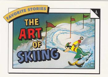 #97 A: The Art of Skiing - 1991 Impel Disney