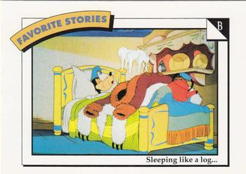 #98 B: Sleeping like a log... - 1991 Impel Disney