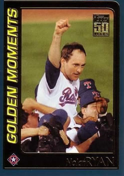#785 Nolan Ryan - Texas Rangers - 2001 Topps Baseball