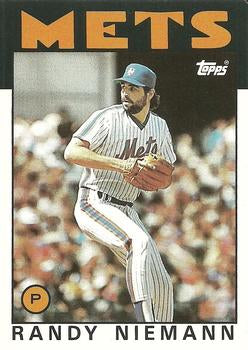 #78T Randy Niemann - New York Mets - 1986 Topps Traded Baseball