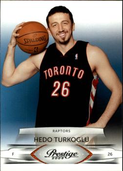 #78 Hedo Turkoglu - Toronto Raptors - 2009-10 Panini Prestige Basketball